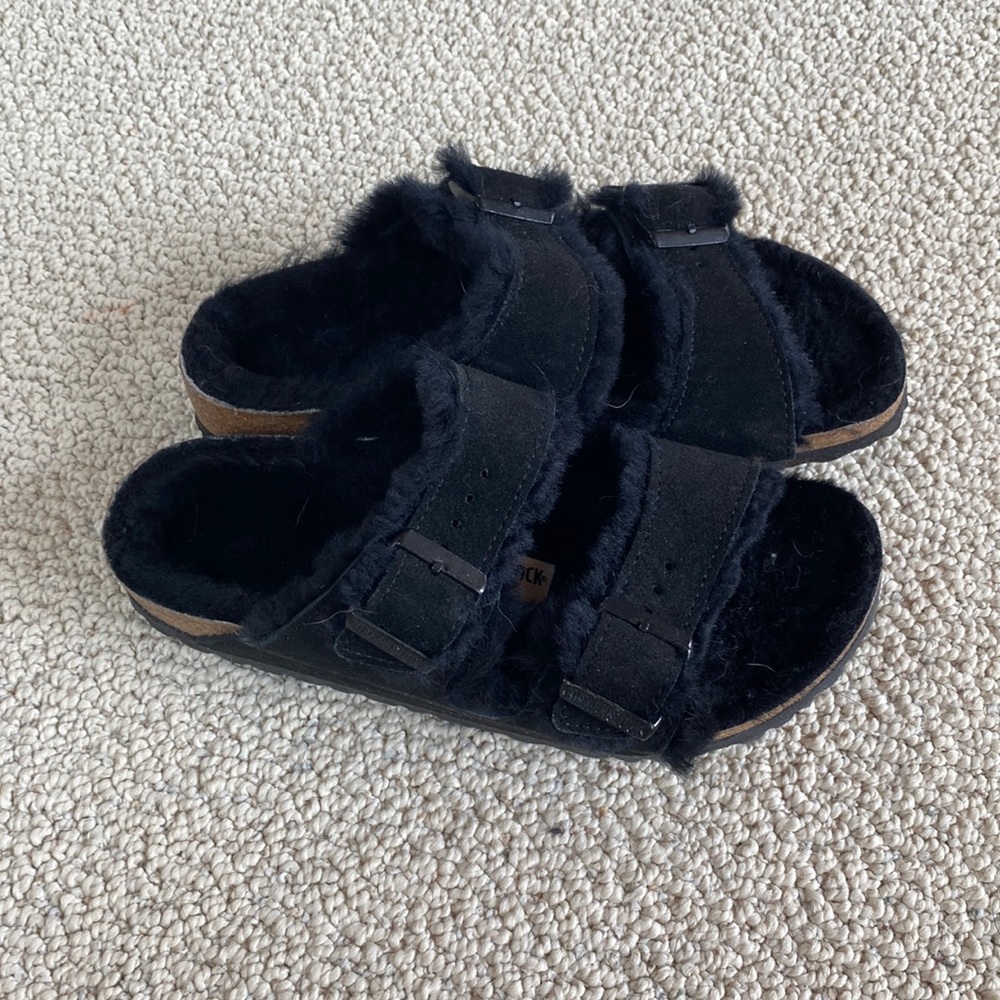 Fuzzy Birkenstocks